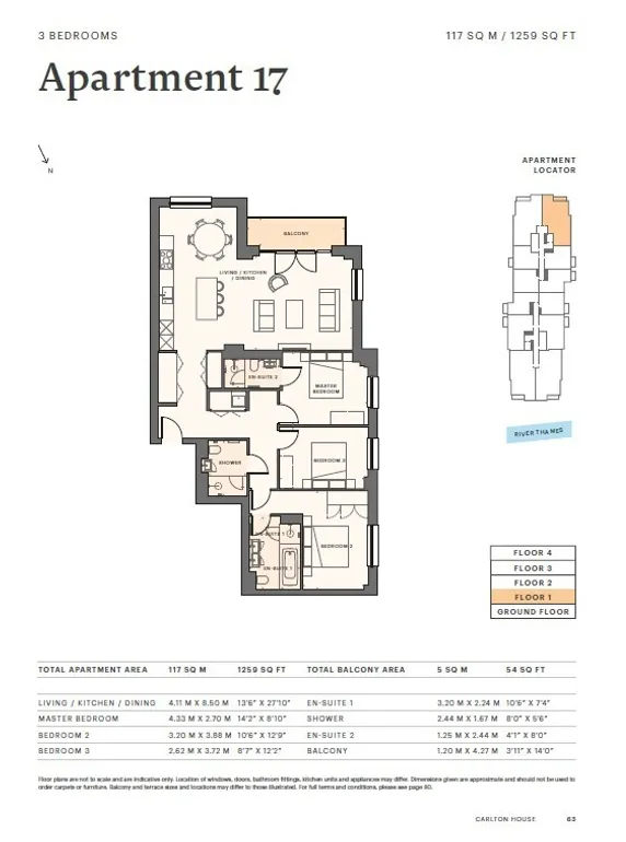 Floorplan 1 for Broom Road, Teddington, TW11