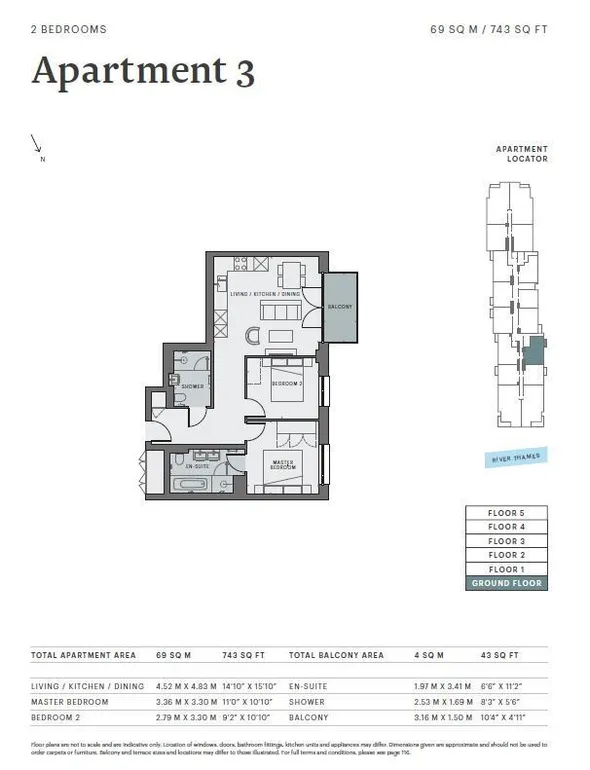 Floorplan 1 for Broom Road, Teddington, TW11