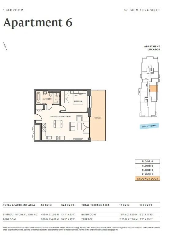 Floorplan 1 for Broom Road, Teddington, TW11