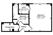 Tavistock Square, London floorplan 1 out of 1