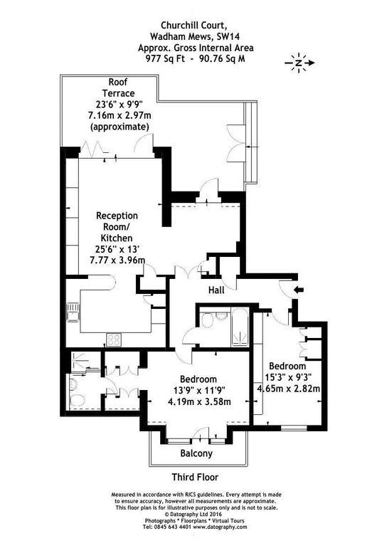 Floorplan 1 for Wadham Mews Mortlake SW14
