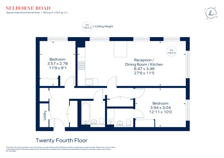 Floorplan 1 for The Eades, 11 Selborne Road London E17