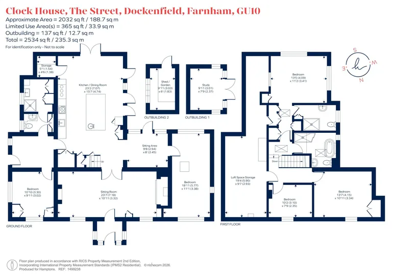 Floorplan 1 for The Street Farnham GU10