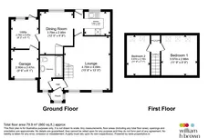 Clover Way, Bradwell, GREAT YARMOUTH floorplan 2 out of 2