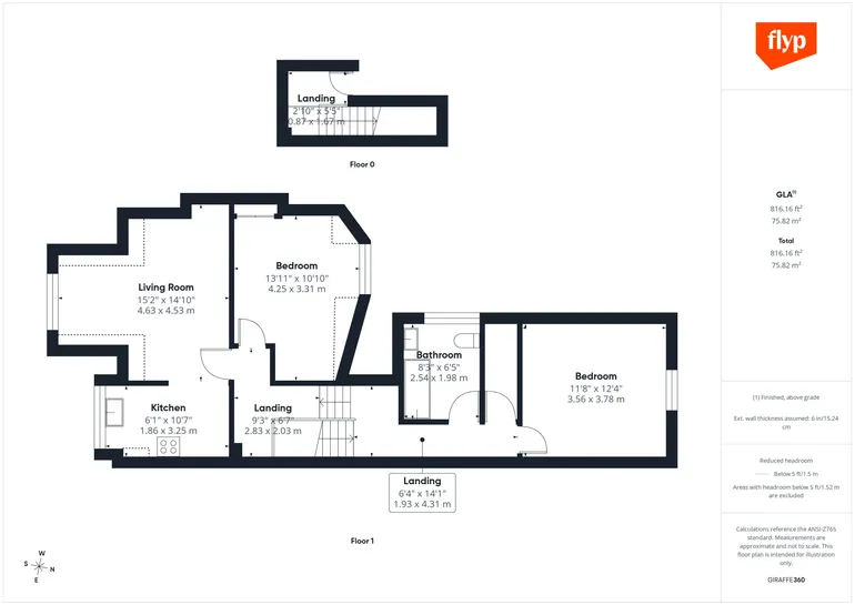 Floorplan 1 for Onslow Gardens, London, N10
