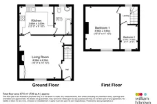 The Cross, Silkstone, Barnsley floorplan 1 out of 1