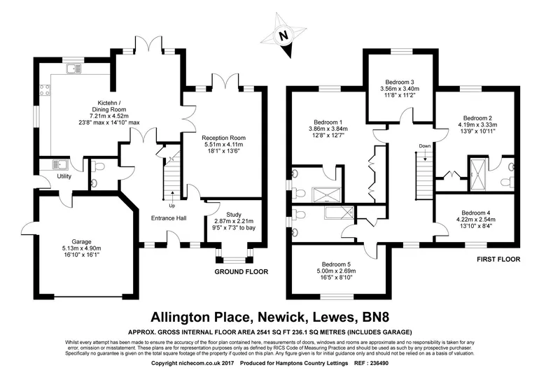 Floorplan 1 for Allington Place Newick BN8