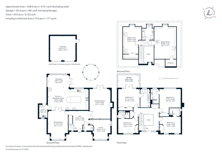 Floorplan 1 for Tilford Road Farnham GU9
