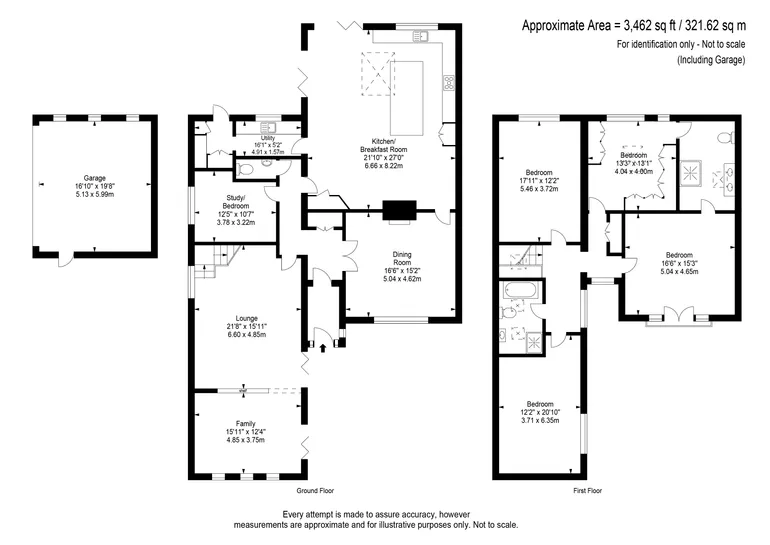Floorplan 1 for Dartnell Park Road West Byfleet KT14