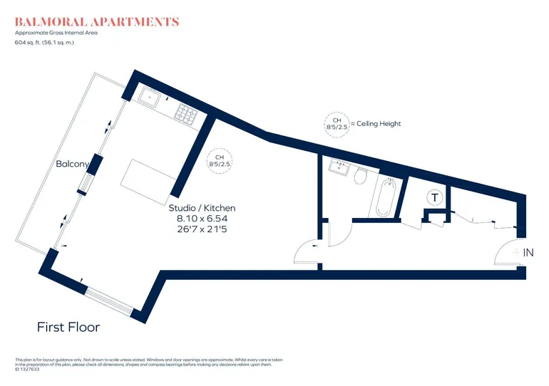 Floorplan 1 for Praed Street, London, W2