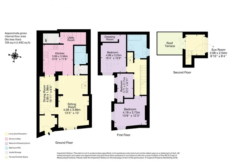 Floorplan 1 for Upper Lansdown Mews, Lansdown, BA1