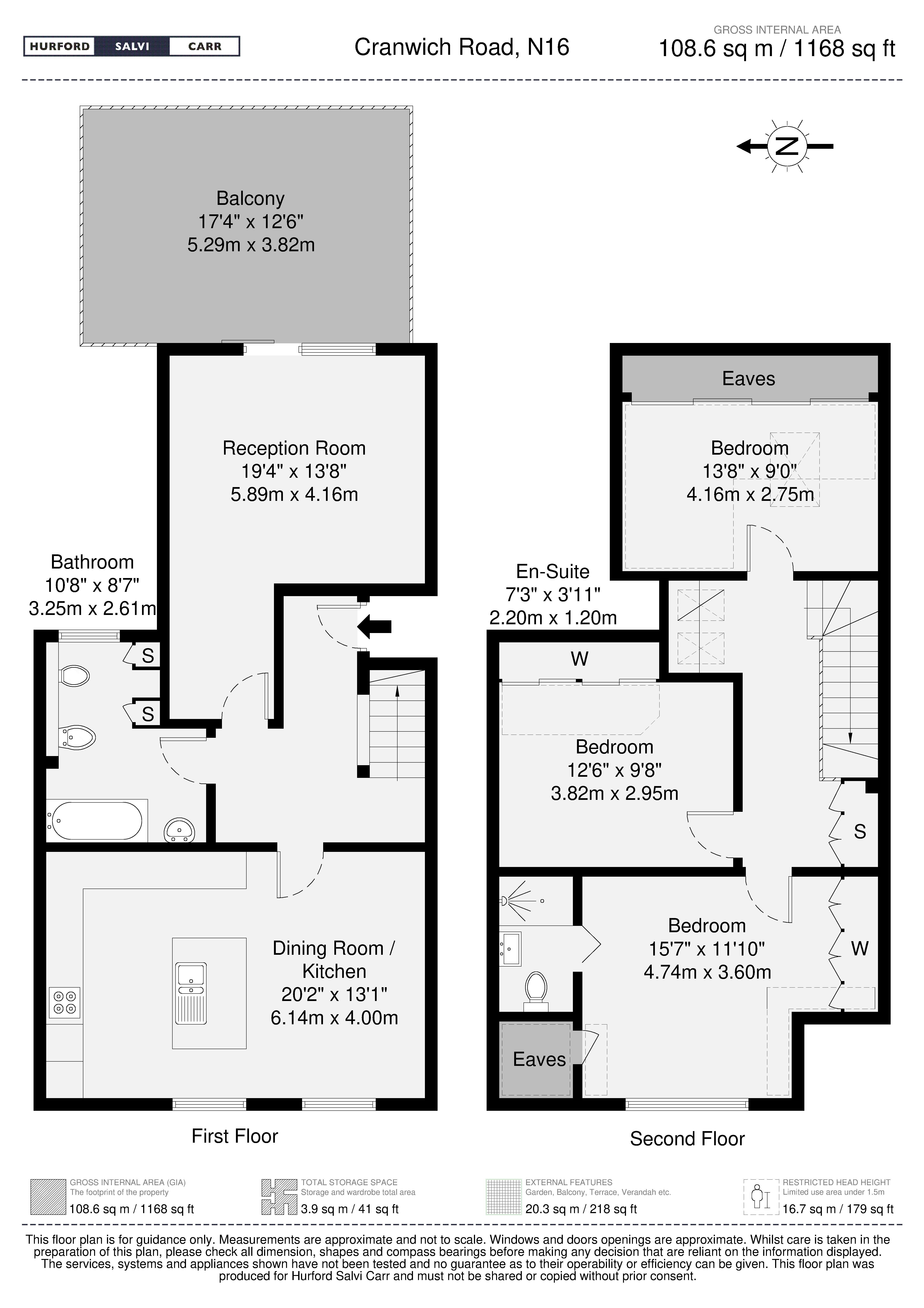 Cranwich Road, London, N16 floorplan