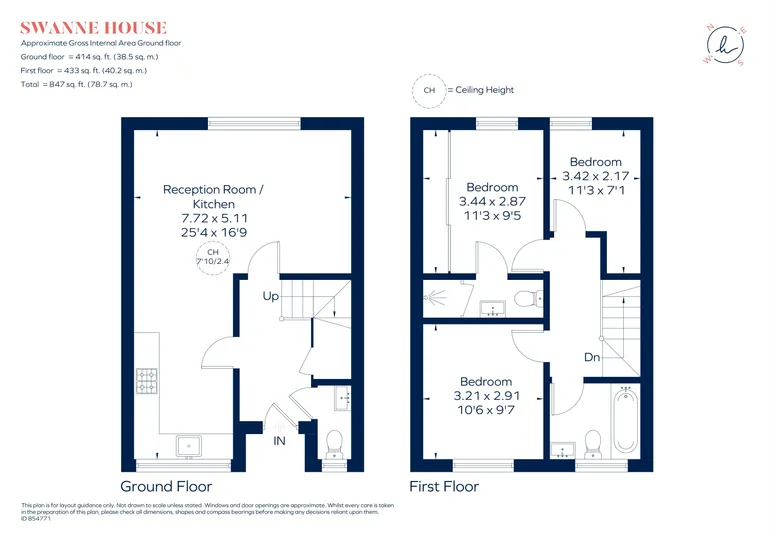 Floorplan 1 for Gloucester Circus, Greenwich, SE10