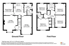 Portland Close, Slough floorplan 1 out of 1