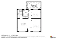Lundy Walk, Eastbourne floorplan 1 out of 1