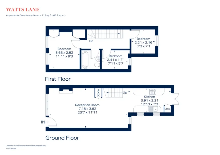 Floorplan 1 for Watts Lane, Teddington, TW11