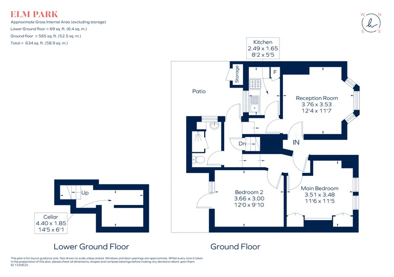 Floorplan 1 for Elm Park London SW2