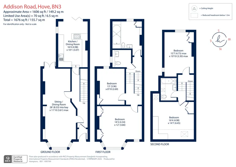 Floorplan 1 for Addison Road Hove BN3