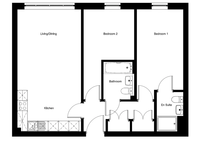 Floorplan 1 for Bennington Street Cheltenham GL50