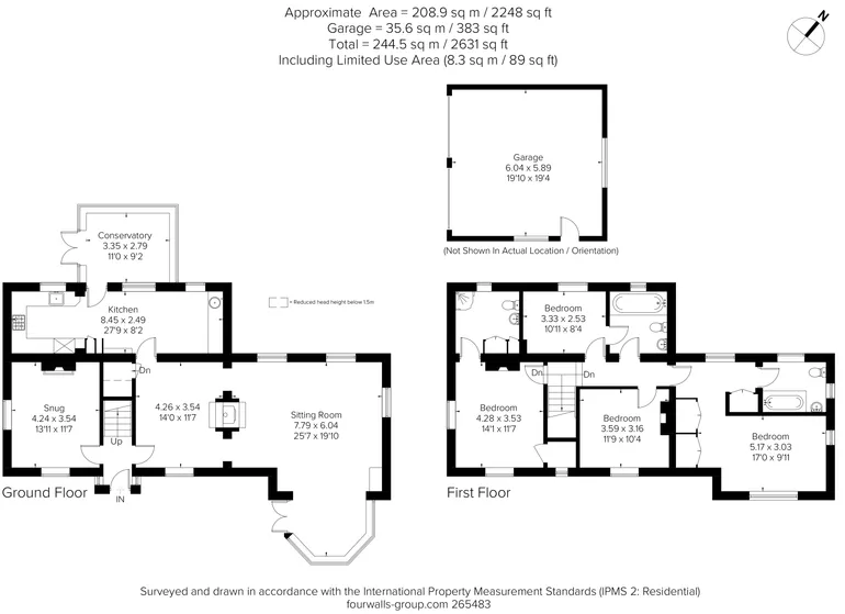 Floorplan 1 for Cholderton Road Newton Toney SP4
