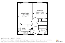 Ranald Gardens, Rutherglen, Glasgow floorplan 1 out of 1