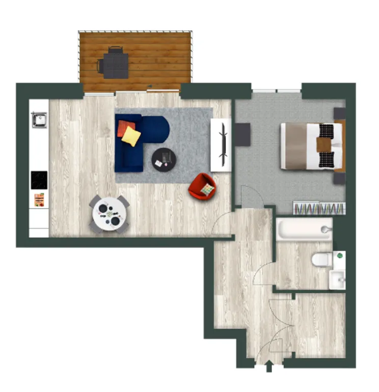 Floorplan 1 for 4 Fairfield Avenue Staines-upon-thames TW18