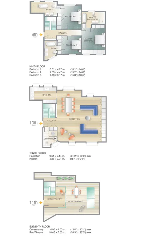 Floorplan 1 for St. Johns Wood Park London NW8