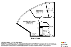 Huntingdon Street, Nottingham floorplan 1 out of 1