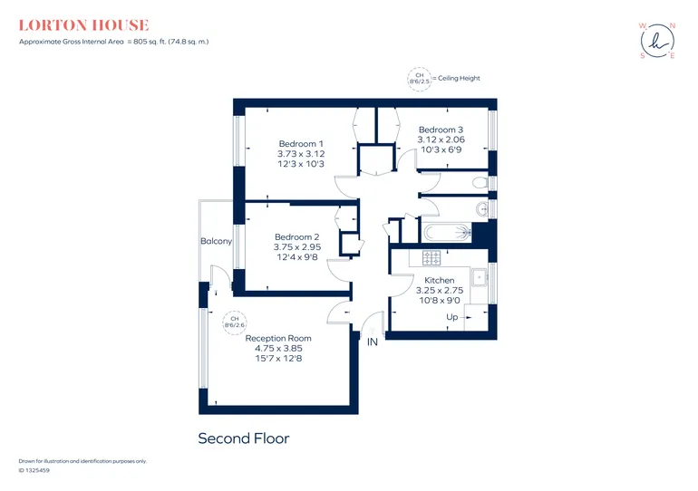 Floorplan 1 for Kilburn Vale, London, NW6