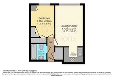 Longridge Avenue, Saltdean, Brighton floorplan 1 out of 1