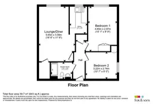Longridge Avenue, Saltdean, Brighton floorplan 1 out of 1