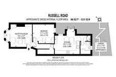 Russell Road, Palmers Green floorplan 1 out of 1