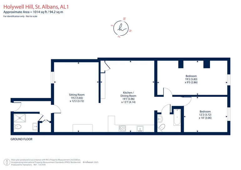 Floorplan 1 for Holywell Hill St. Albans AL1