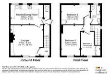 Mawstone Lane, Youlgrave, Bakewell floorplan 1 out of 1
