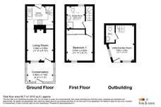 Riverside Cottages, Forder, Saltash floorplan 1 out of 1