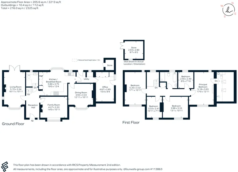 Floorplan 1 for Rectory Road, Farnborough, GU14