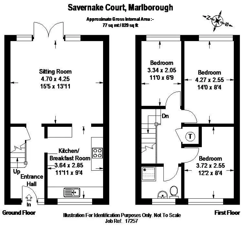 Floorplan 1 for Savernake Court Marlborough SN8