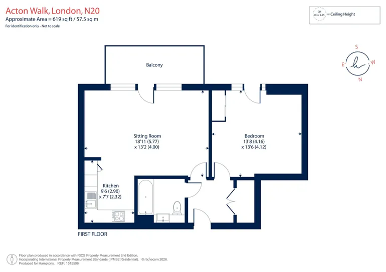 Floorplan 1 for Acton Walk London N20