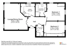 King's View, Rutherglen, GLASGOW floorplan 1 out of 1