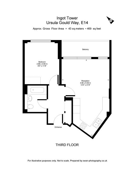 Ursula Gould Way, London, E14 floorplan