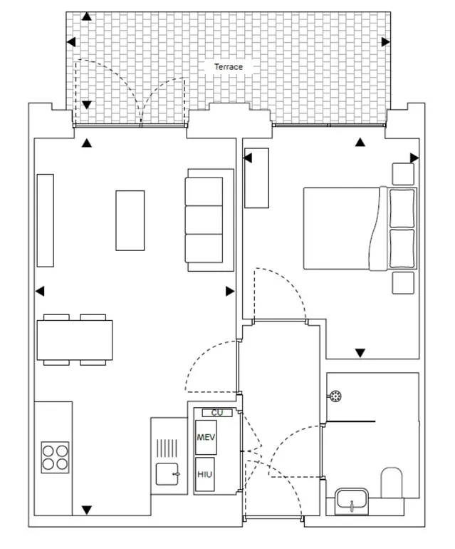 Floorplan 1 for Plot 2 Berrichon House Sheepcote Road, Harrow, HA1