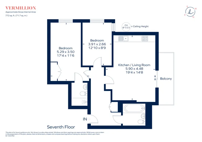 Floorplan 1 for Barking Road, London, E16