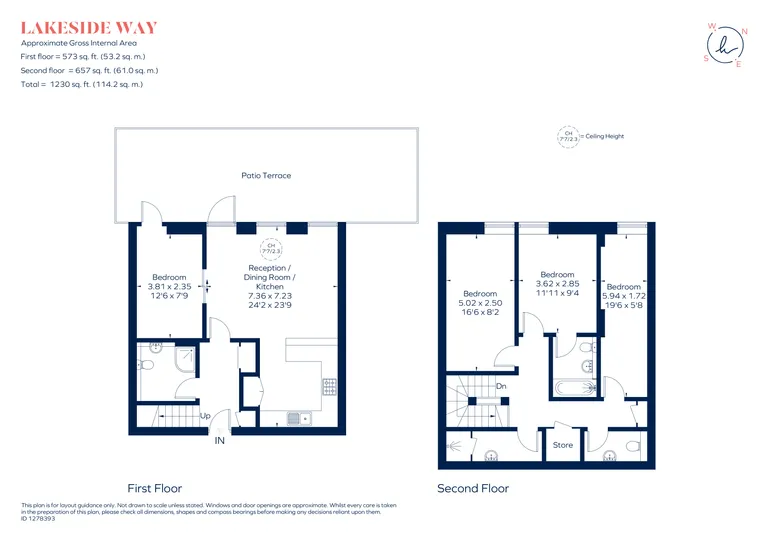 Floorplan 1 for Lakeside Way Wembley HA9