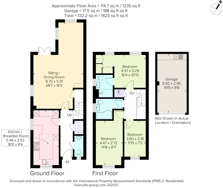 Floorplan 1 for Princes Place, Four Marks, GU34