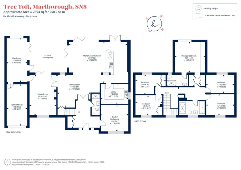 Floorplan 1 for Salisbury Road, Marlborough, SN8
