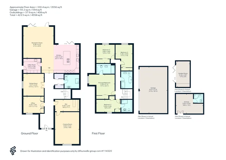 Floorplan 1 for Ugley Green, Bishop's Stortford, CM22
