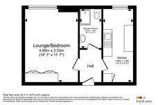 De La Warr Parade, Bexhill-On-Sea floorplan 1 out of 1