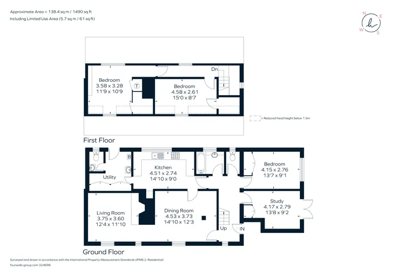 Floorplan 1 for London Road, Marlborough, SN8