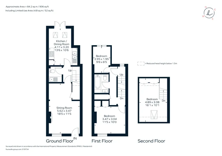 Floorplan 1 for Dukes Place, Marlow, SL7