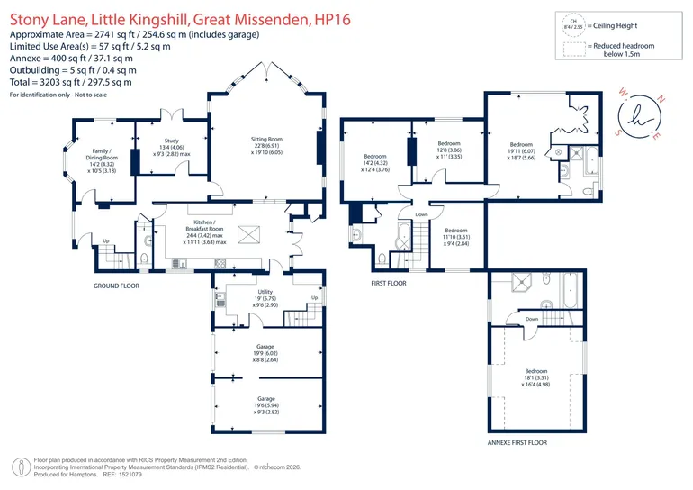 Floorplan 1 for Stony Lane, Little Kingshill, HP16
